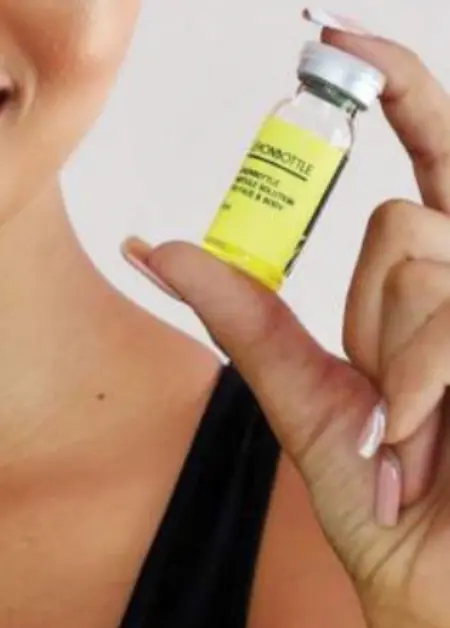 lemon bottle vial